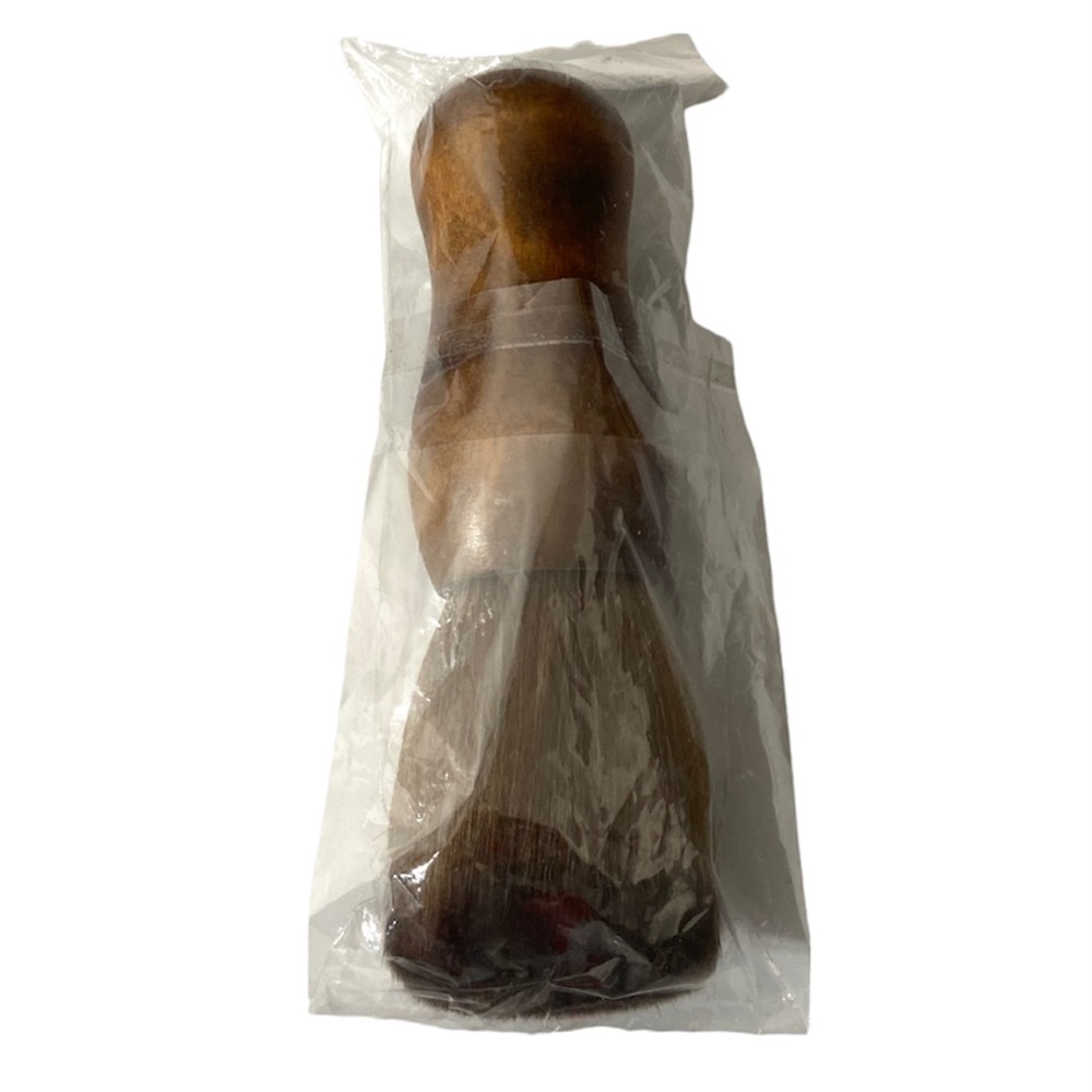 Little World Neck Duster Brush Soft Barbershop Brown Barber Supply 1 piece
